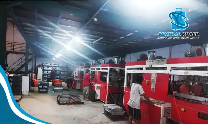 Tahap 4: Proses Produksi — pabrik Sentral Koper